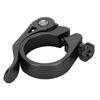 2PCS Aluminum Alloy Bike Seatpost Clamp Quick Release Bike Seatpost Clamp Bicycle Saddle Adjustment