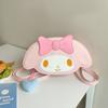 Hello Kitty Melody Cinnamoroll Mini Shoulder Bag Pu Chain Strap Sweet Summer Accessory For Daily Use