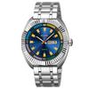 SKMEI 9353 Quartz Movement Stopwatch Alloy Stainless Steel Watch Business Men Wristwatches Clock Waterproof Fashion Male Luxury