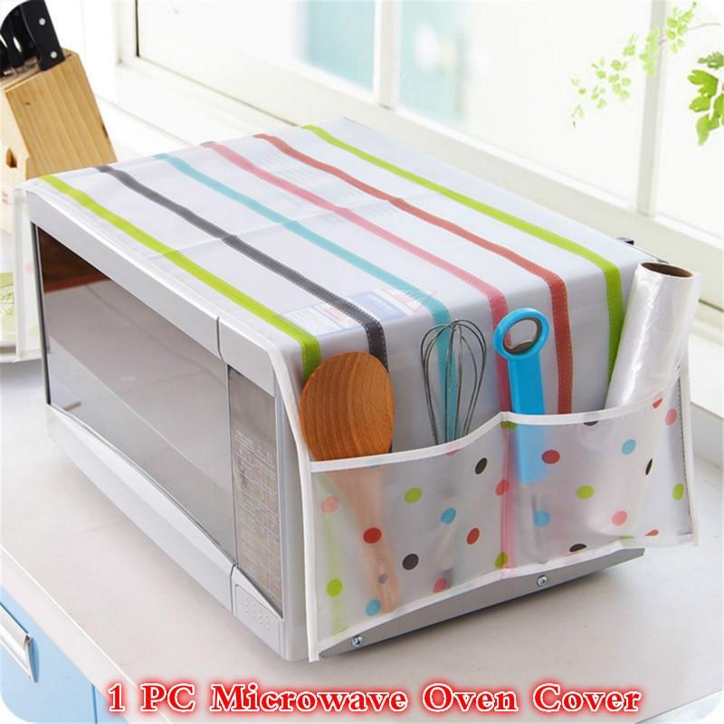 

Новый модный кухонный инструмент для дома, водонепроницаемый масляной пыли, двойной карман, чехол для микроволновой печи для Kicthen De A