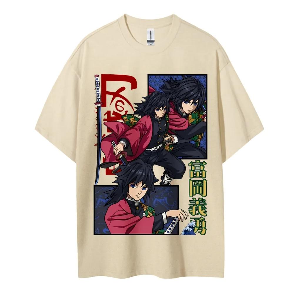 

Demon Slayer Japanese Hotblooded Anime Classic Characters Sports Casual Shortsleeved Comfortable Halfsleeved Popular Slayer 4XL