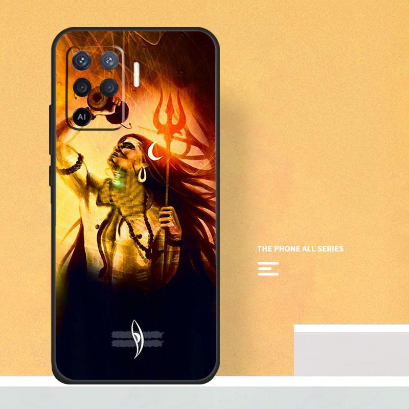 Lord Shiva Hindu God Buddha India Case For Oppo A80 A60 A40 A6 A5 Pro A15 A16 A17 A57 A94 A74 A54 A76 A96 A18 A38 A58 A78 A98