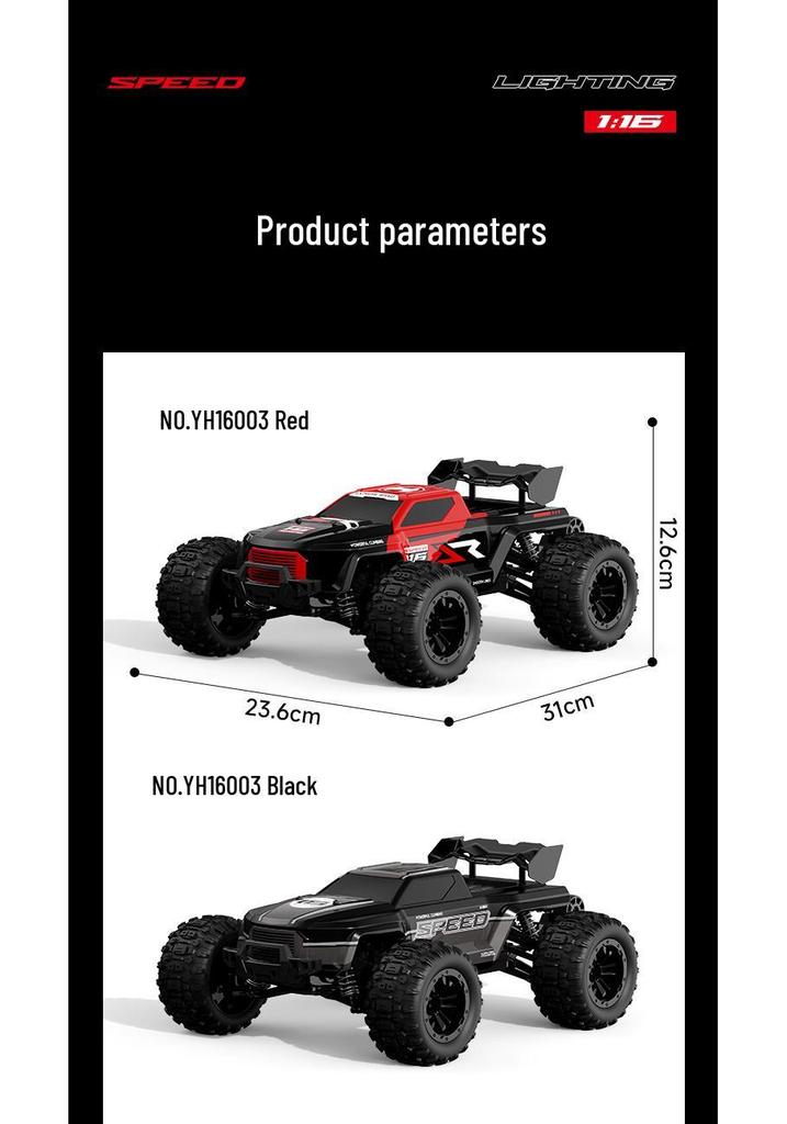 Cross 1:16 High-Speed 4WD RC Off-Road Climbing Car