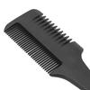 Hair Razor Comb Removable Double Edge Razor Blades Professional DIY Hair Thinning Comb