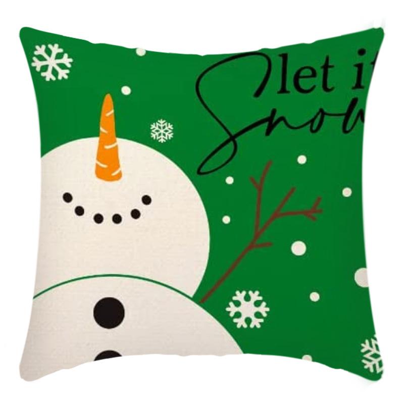 Christmas Nordic Style Santa Claus Pillowcase Home Sofa Cushion Car Cushion Cartoon Christmas Pillowcase