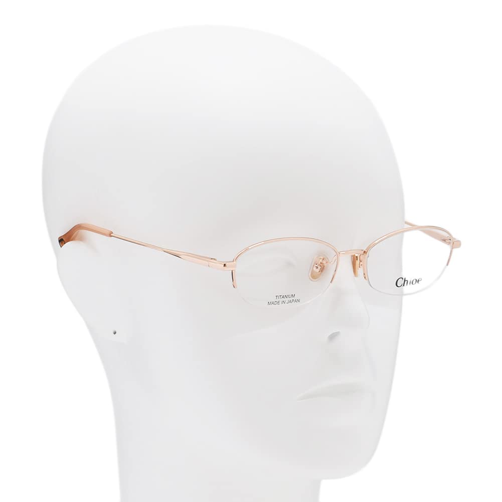 Chloe Eyeglass Frames CH0044OJ 002 Pink Gold Women's