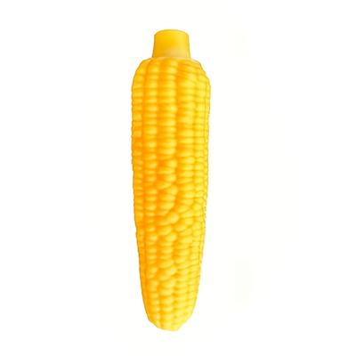 Squeaky Corn Cob Cob Dog Chew Toy with Rope – Durable Teeth Cleaning Puppy Interactive Toy