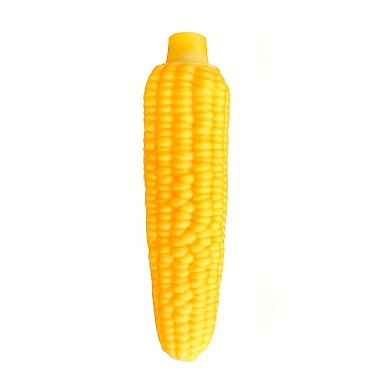 

Squeaky Corn Cob Cob Dog Chew Toy with Rope – Durable Teeth Cleaning Puppy Interactive Toy