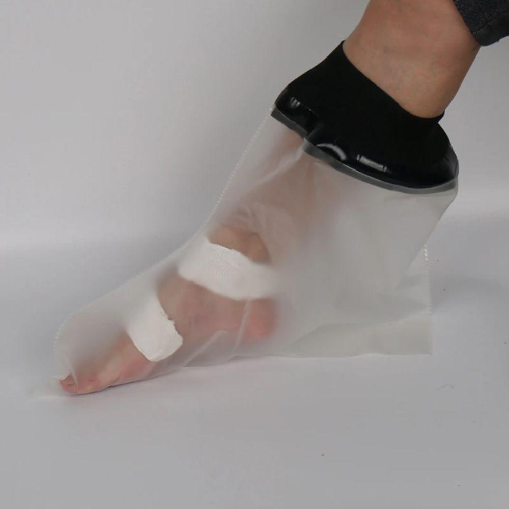 Full Leg Cover Shower Protector Sealed Design Bath Protective Sleeve  Bath Use