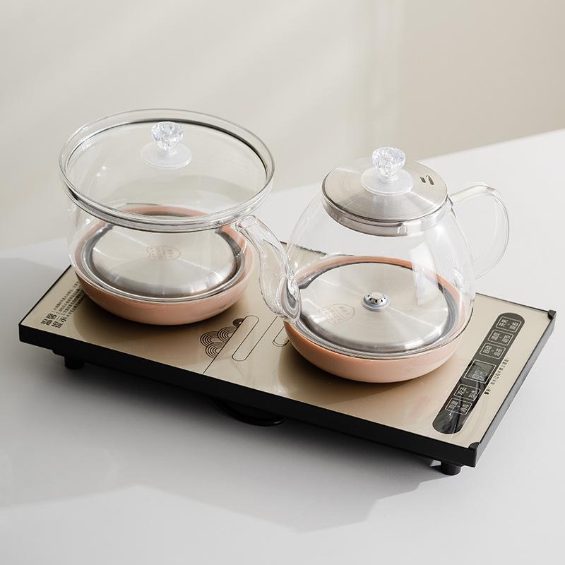 Nordic High-Temp Ceramic Teapot Set with Kettle for Glass Fireplaces