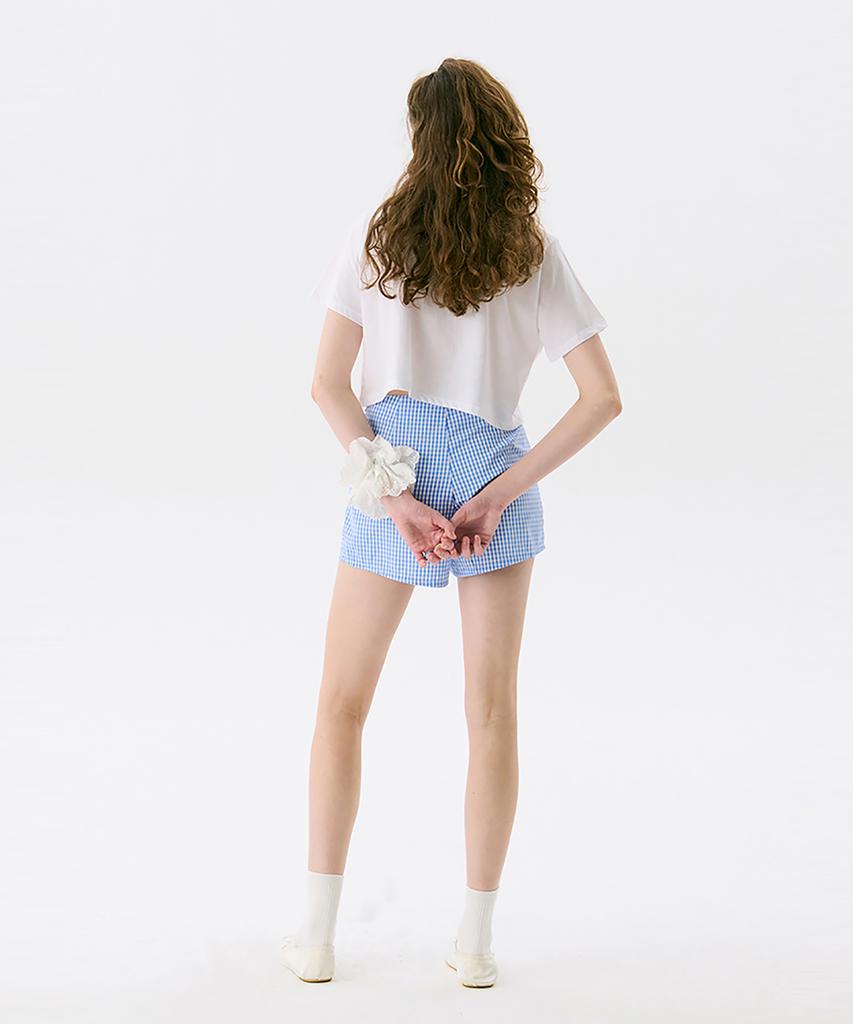 JUNEJUNE SPACE Pattern Shorts_Light Blue