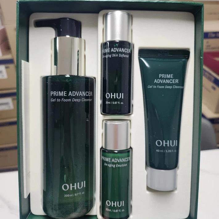 O HUI Prime Advancer Gel Cleanser Set 4 items / Deep Cleansing, Moisturizing, Korean Cosmetics, Kbeauty