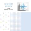 6Pcs Cute Cartoon Gift Wrapping Paper Christmas Festival Gift Carton Packaging Material Paper lovely Girl DIY Decor Parcel Cover