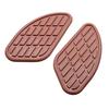 Teagle Blanc Motorcycle Tank Pad Knee Grip Pad Universal Protector Tape Left and Right