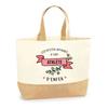 Jute Bag the Stuff of a Hell of an Athlete Beach Tote Bag Woman Craft