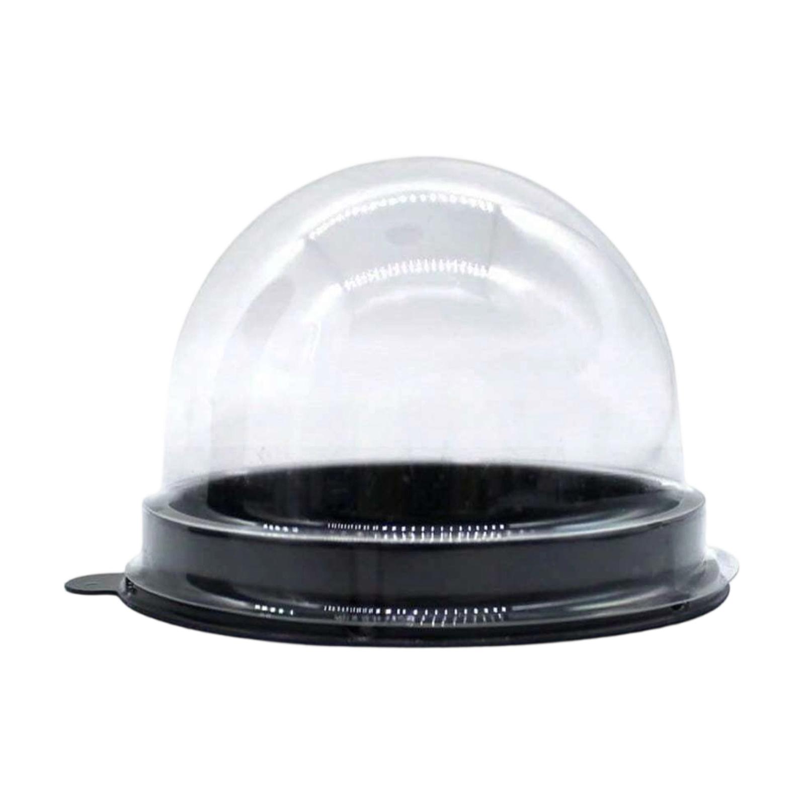 Square Plastic Cake Box with Clear Lid and Base Tray Suitable for Bakery Pastry Display and Transport Durable Design