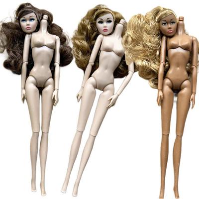 1/6 Scale Fashion PP Doll Figures With Pony Tail Movable Joints Solid Collectible Doll For Kids And Collectors
