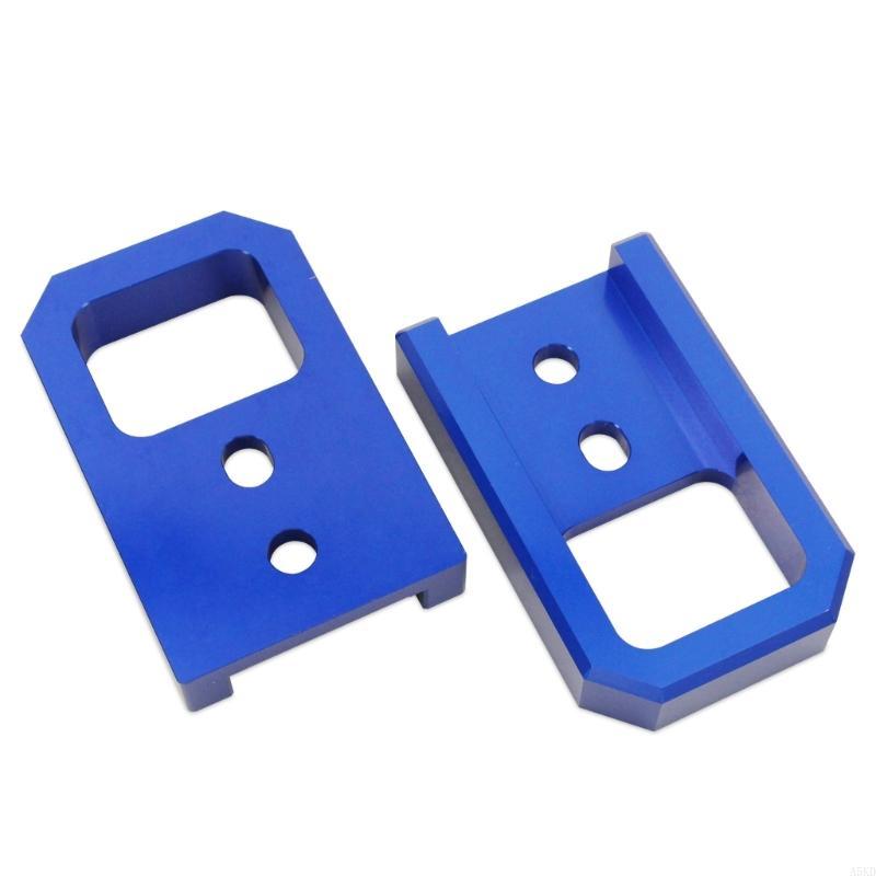 Pair T6061 Aluminum Front Tow Hooks Visibility Enhanced Tow Hooks Strong Front Tow Hook Upgrades for Multiple Vehicle