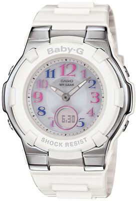 [Casio] Baby Gee Radio Sol BGA-1100GR-7BJF Dame Hvid