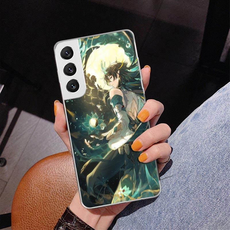 

Чехол для телефона Honkai Star Rail Dan Heng для Samsung Galaxy S26 S25 Edge S23 S24 Ultra S22 Plus S21 S20 FE Уникальный чехол Мягкий чехол G Samsung S22 Plus