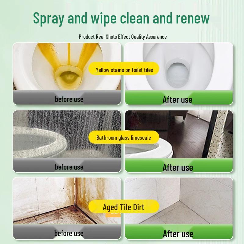 Hochleistungs-Fliesen- und Toilettenreiniger auf Oxalsäurebasis: Leistungsstarker Flecken- & Vergilbungsentferner