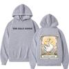 Silly Goose Tarot Card Funny Meme Graphic Hoodie Men Fashion Clothing Pullover Autumn Winter Aesthetic Sportswear