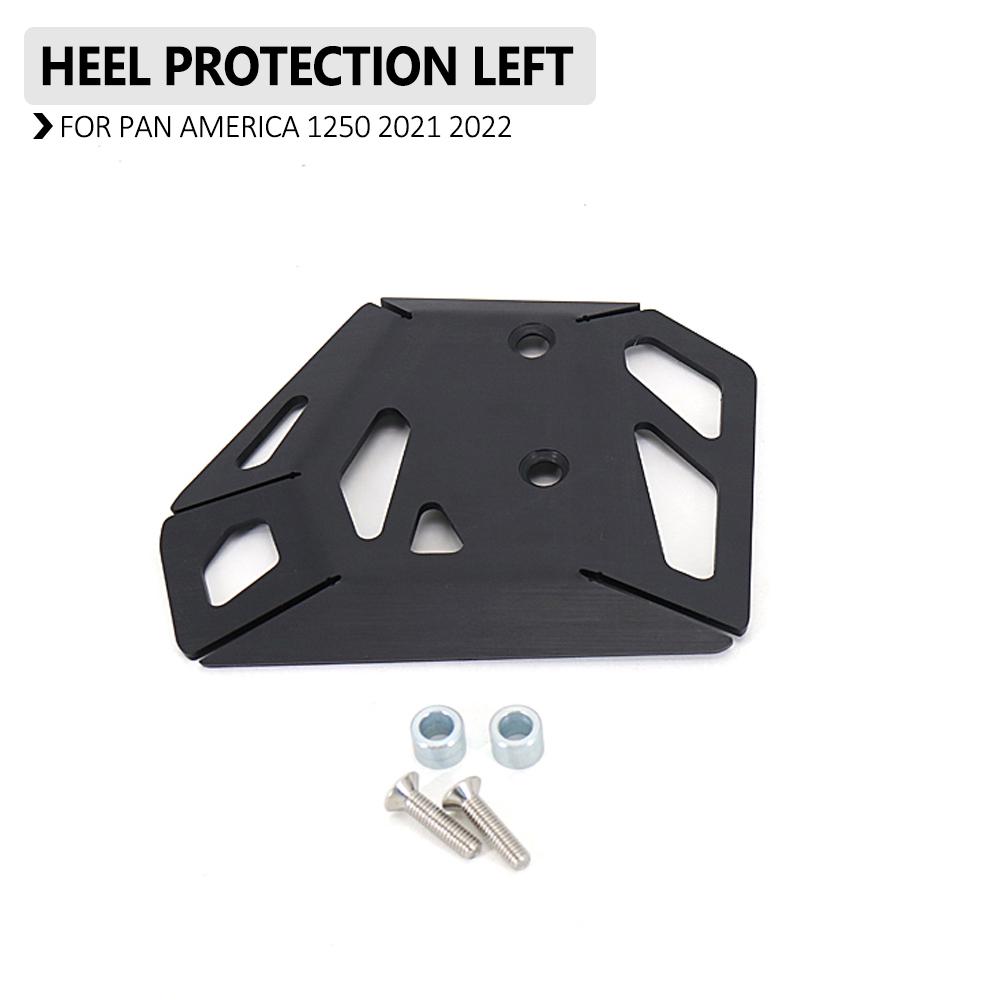 New Left Heel Protective Cover Guard For Pan America 1250 2021 2022 Brake Pump Protection Black Accessories PAN AMERICA PA1250