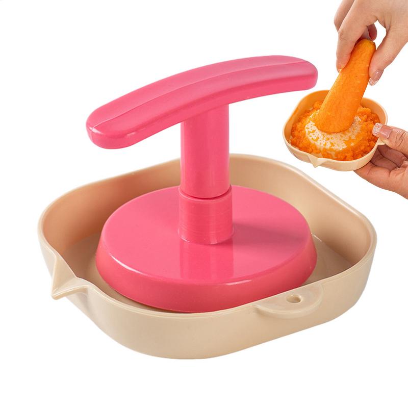 Kitchen Grinding Tool Ginger Grater Tool Hand Grinder Garlic Masher Portable Porcelain Carrot Ginger Grinding Kitchen Tool