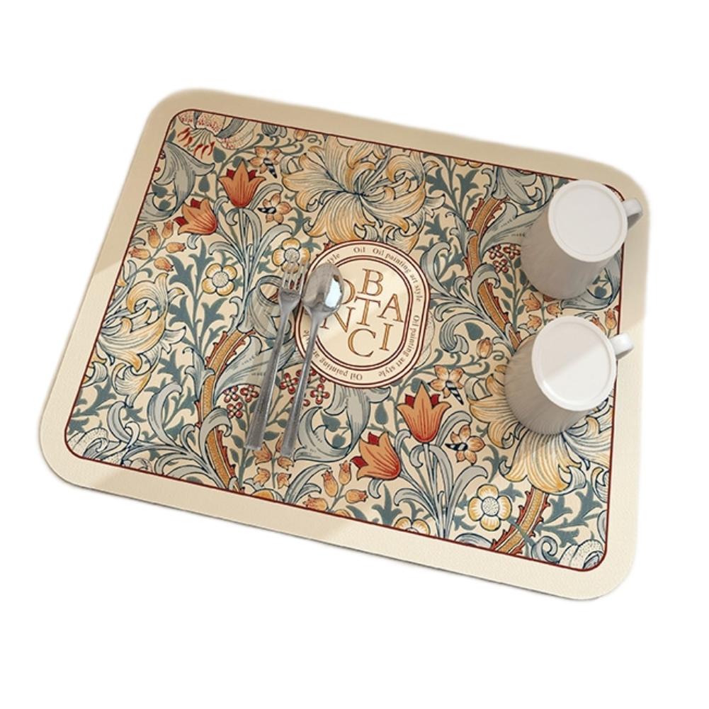 Absorbent Coffee Absorbent Coffee Dish Drying Mat Drain Pad