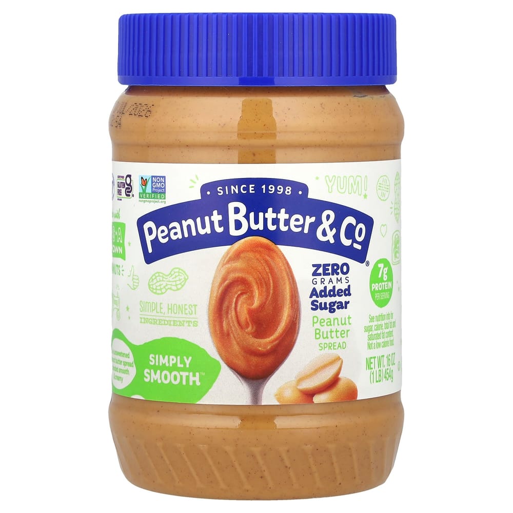 Peanut Butter & Co. Simply Smooth Peanut Butter Spread, 454g (16oz)