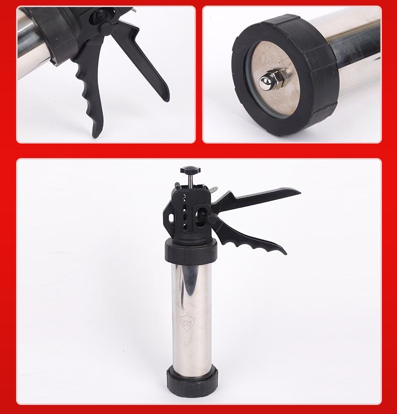 Kompaktní nerezový plnič klobás a masová injekční pistole