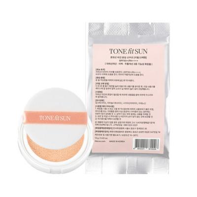 Tonefitsun Vegan Tone-up Sun Cushion 12g (refill), 1 Piece