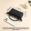 Simple mini handbag women's removable shoulder strap daily messenger bag solid color messenger bag