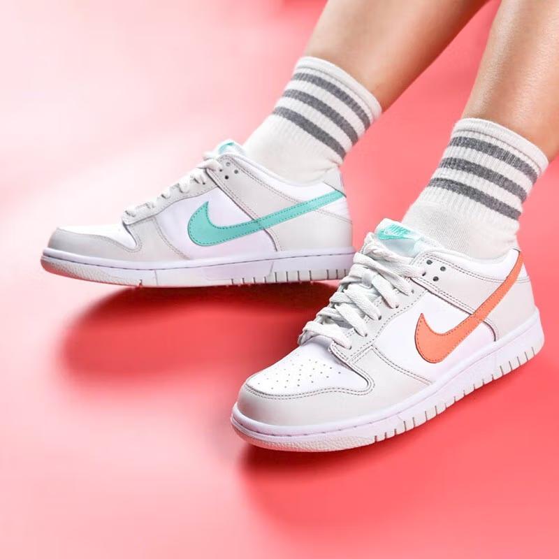 Nike Dunk Low GS Tropical Twist Kids Sneakers White Bone Peach CW1590-101