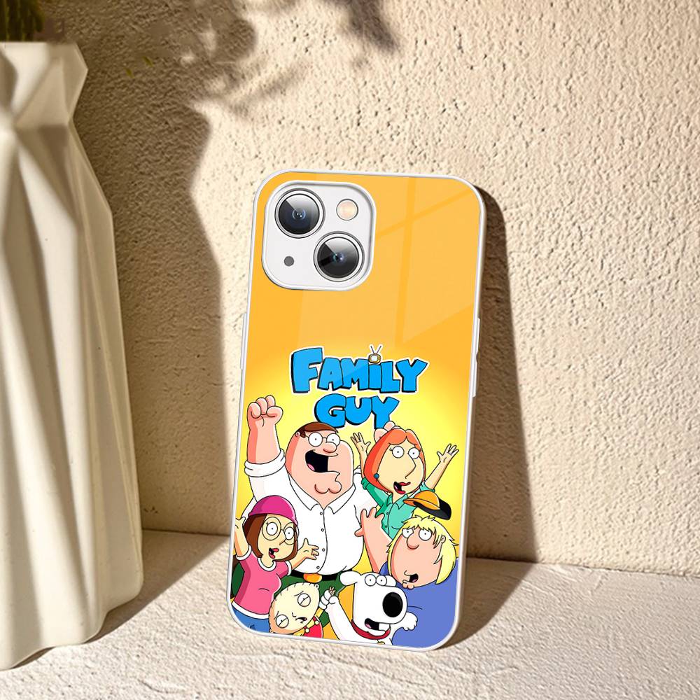 Aesthetic F-Family G-Guy For IPhone 14 13 12 Mini 11 Pro XS Max X XR 14 Plus Tempered Glass Cover iphone Xs Max