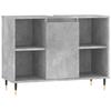 VidaXL Bathroom Cabinet Concrete Grey 80x33x60cm Engineered Wood 831624