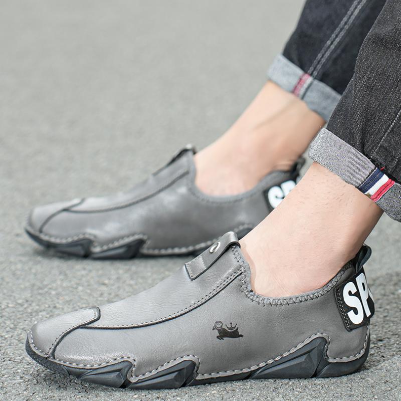 Luxus Herrenschuhe Leder Freizeit Sneaker Sommer Loafers Schuhe Hohe Qualität Bequeme Mokassins Herrenschuhe Mode Sportschuhe