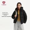 Tanboer Women's Hooded Short Down Jacket
