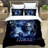 This Bedding Set Features a Print Inspired by the Movie "The Predator." It's an Exquisite Set Including a Duvet Cover and Pillow