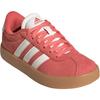 Adidas VL Court 3.0 Suede Comfortable Soft Support Low Top Kids Skate Shoes Kids Sneakers Red JR2214