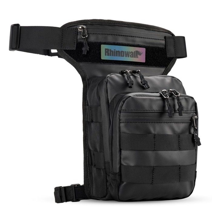 Sacoche de jambe - Bagtecs LB10 - Étanche - Polyester Oxford 900D - Ajustable