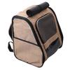 Pet Carrying Backpack Breathable Lightweight Portable Cat Travel Carrier Bag with Side Pocket for