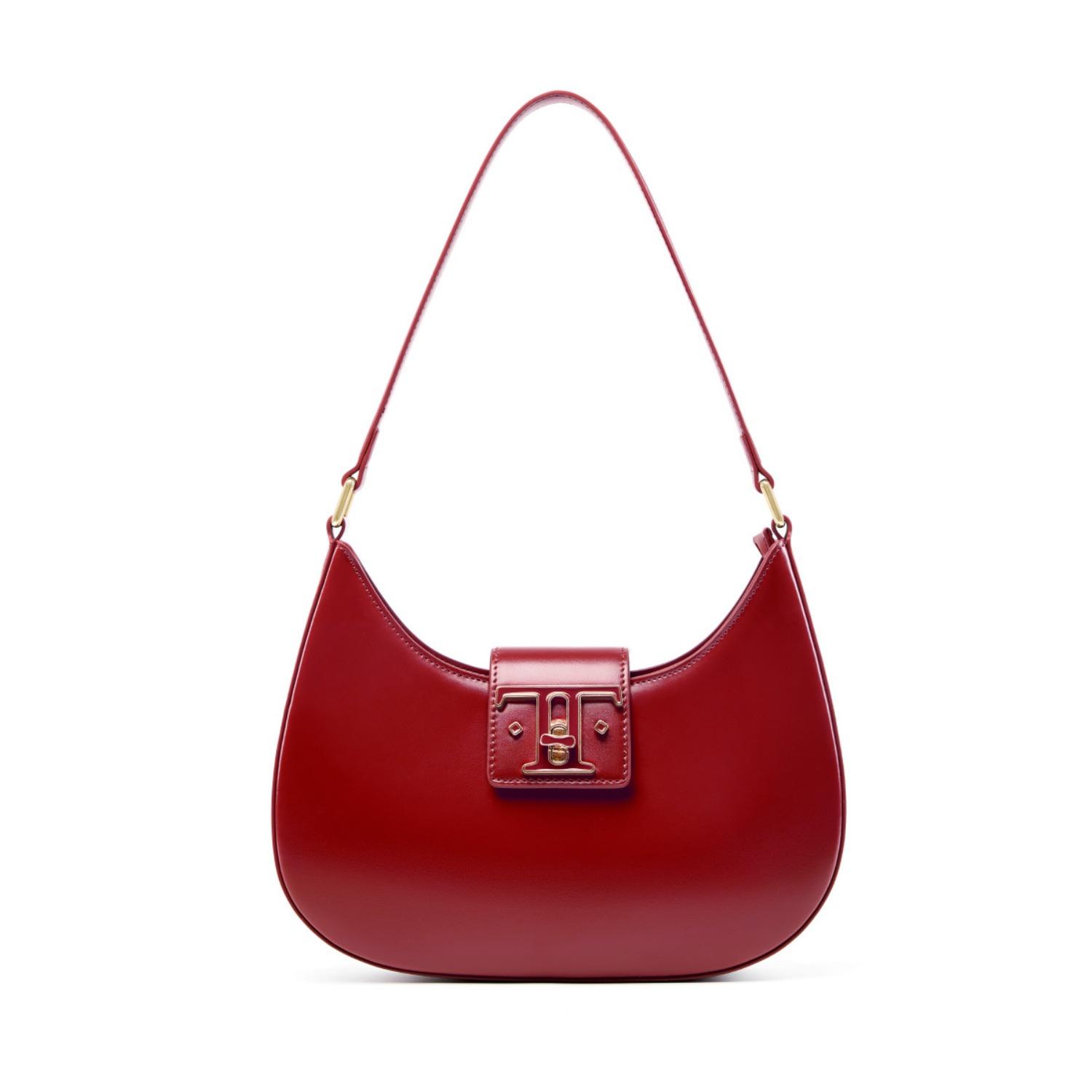 

Новая сумка подмышку Премиальная универсальная кожаная сумка через плечо Нишевый дизайн Сумка-полумесяц