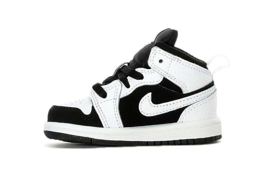 Jordan 1 Mid White Black TD 640735-113