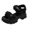 Small Dad Sandals Women's Platform 2025 Summer Korean Version Muffin Soft-soled Sports Outdoor Velcro Beach Shoes