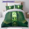 DUNEr Pattern Bedding Quilt Set Quilt Cover Pillowcase Home Decoration Birthday Gift (1 * Duvet Cover + 2 * Pillowcase, Without Core)