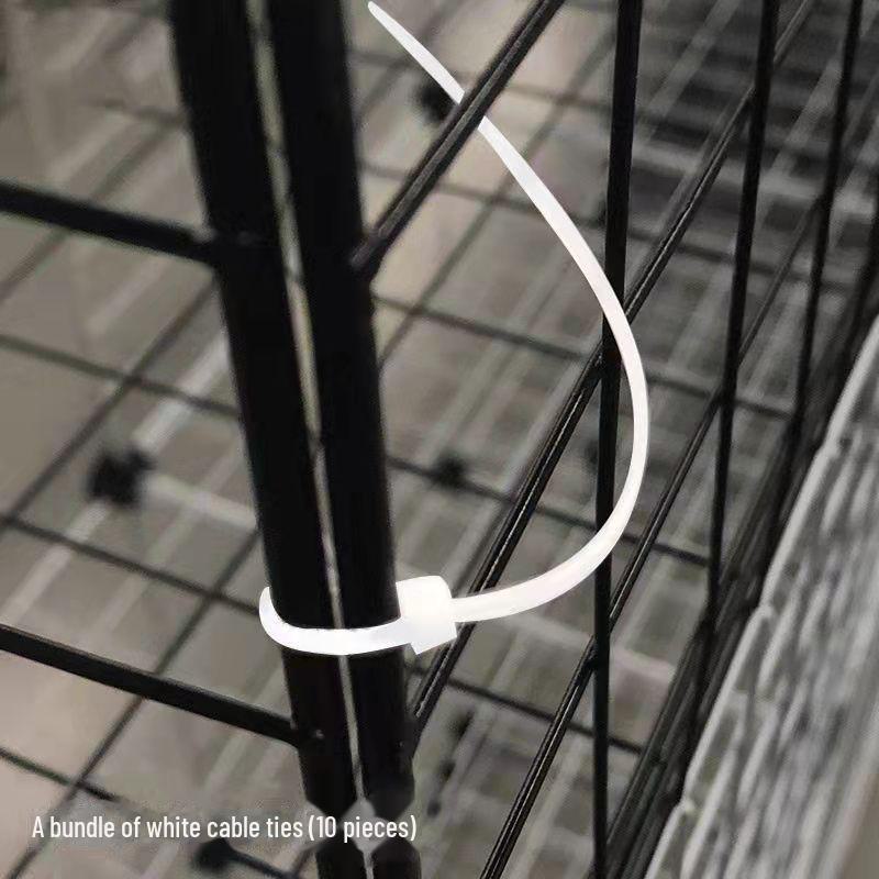 DIY Pet Cage Assembly: Versatile Wire Mesh Fence for Cats, Dogs, Rabbits, and More