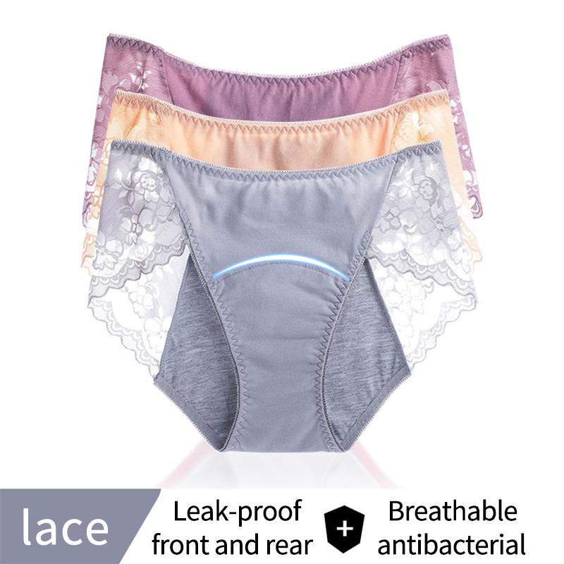 Купить 4 шт./лот, герметичные женские трусики спереди и сзади ...