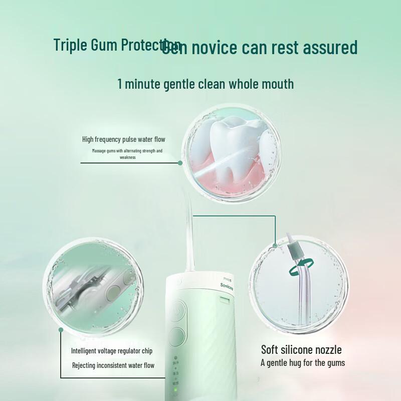 Philips HX3331 Portable Retractable Water Flosser