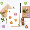 500Pcs/Roll Danish Flowers Art Kids Rewards Stickers - DIY Scrapbooks Album Decor Sealing Label Decals